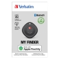 Preview: Verbatim MYF-01 My Finder schwarz, Bluetooth-Tracker, Ortungsgerät