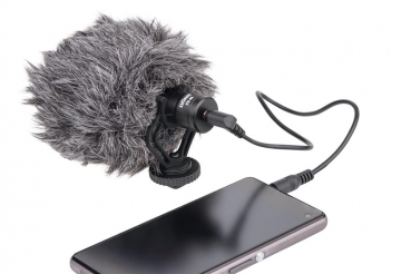 Dörr Vlogging Kit VL-26 mit Mikrofon CV-01 Smartphone LED Ringlicht Selfie