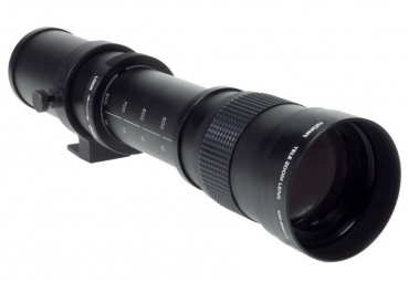 Dörr Zoom-Teleobjektiv 420-800mm/8,3 T2 für MFT Olympus E-M10, E-M5, Panasonic G70