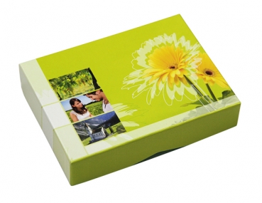 Fotobox "Greenline" für 100 Fotos 10x15cm
