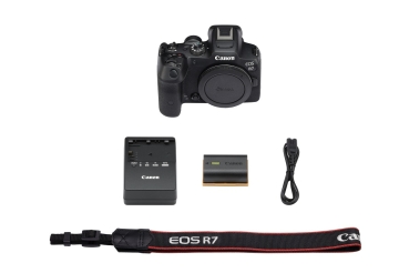 Canon EOS R7 Body + EF EOS R Adapter + Sensorreinigungsset GRATIS