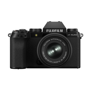 Fujifilm X-S20 schwarz + XC 15-45mm F3.5-5.6 OIS PZ + Fototasche GRATIS