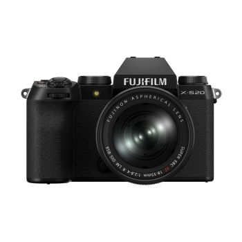 Fujifilm X-S20 schwarz + XF 18-55mm 2.8-4.0 R LM OIS + Fototasche GRATIS