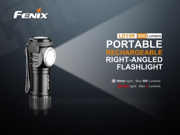 Fenix LD15R LED Taschenlampe inkl. Akku ARB-L16-700