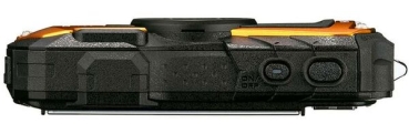 Ricoh WG-80 Special Edition orange inkl. Neoprencase, Schwimmgurt, Speicherkarte 16GB, Microfasertuch