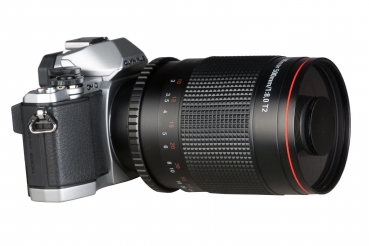 Dörr Danubia Spiegel Teleobjektiv 500mm/8,0 für Nikon D3100 D3200 D5200 D5500