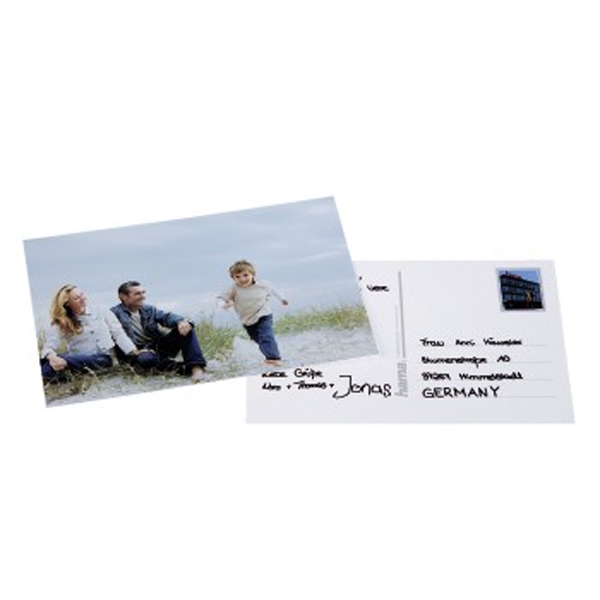 hama Postkartenaufkleber 10 Stück für Fotos 10x15 cm