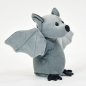 Preview: Kögler Laber-Fledermaus "Bob", plappert alles nach, inkl. Batterien,  9x32x18cm