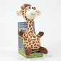 Preview: Kögler Laber-Giraffe "Fleckchen", die alles nachplappert, 24x23x12cm