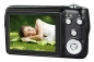 Preview: AgfaPhoto DC8200 schwarz Digitalkamera + 16 GB SD-Karte + Tasche