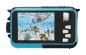 Preview: AgfaPhoto WP8000 blau Digitalkamera wasserdicht bis 3m Tiefe