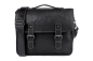 Preview: Alpenleder Leder Fototasche "Reporter" Ebenholz