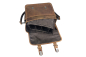 Preview: Alpenleder Leder Fototasche "Reporter" Wild Camel
