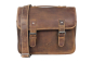 Preview: Alpenleder Leder Fototasche "Reporter" Wild Camel