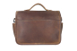 Preview: Alpenleder Leder Fototasche "Presse" Wild Camel
