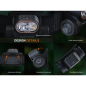 Preview: Fenix HM55R LED Stirnlampe dark purple deutsche Version