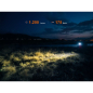 Preview: Fenix HM55R LED Stirnlampe dark purple deutsche Version