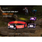 Preview: Fenix HM65R-T V2.0 Trailrunning Stirnlampe schwarz
