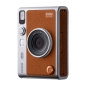 Preview: Fujifilm Instax Mini EVO braun Typ C hybride Sofortbildkamera