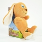 Preview: Kögler Laber-Schlappohrhase "Socke", plappert alles nach, inkl. Batterien, 15x10x17cm