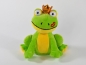 Preview: Kögler Laber-Frosch "Otto", plappert alles nach, inkl. Batterien, 18x18,5x12cm
