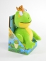 Preview: Kögler Laber-Frosch "Otto", plappert alles nach, inkl. Batterien, 18x18,5x12cm