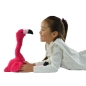 Preview: Kögler Laber-Flamingo "Peet", plappert alles nach, mit tanzendem Hals, inkl. Batterien,  34,5x14x32cm