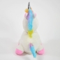 Preview: Kögler Laber-Einhorn "Snowflake", plappert alles nach, inkl. Batterien,  ca. 20cm hoch