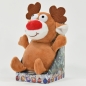 Preview: Kögler Laber-Rentier "Rudolph", das alles nachplappert, inkl. Batterien, 16x11,5x18,5cm