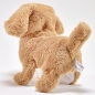 Preview: Kögler Laufender Plüschhund Schnuffi mit Sound, 11x17x16cm