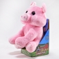 Preview: Laber-Schwein "Moritz" inkl. Batterien 20x16x17cm