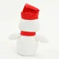 Preview: Kögler Laber-Schneemann  „Casper“, rot, inkl. Batterien, 25x16x11cm