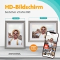 Preview: Pora 10" WF-105T-SL weiß/silber Digitaler Bilderrahmen
