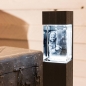 Preview: LEUCHTSTELE FÜR MEGA HOCHFORMAT, DEKOR 'PECAN BLACK BROWN'