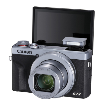 Preview: Canon PowerShot G7X Mark III silber Digitalkamera
