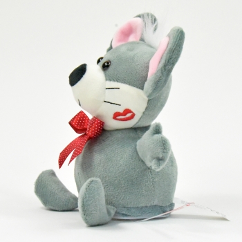 Kögler Laber-Maus "Ravel", plappert alles nach, inkl. Batterien, 16x11,5x18,5cm