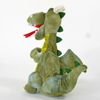Kögler Laber-Drache "Zuko", plappert alles nach, mit tanzendem Hals, inkl. Batterien,  25x22x32cm