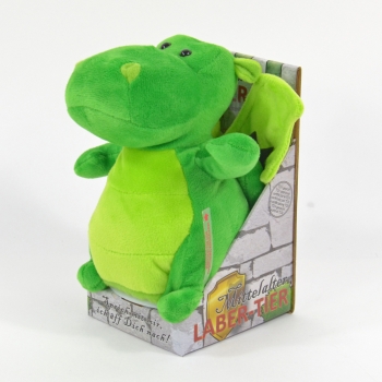 Kögler Laber-Drache "Rupert", plappert alles nach, inkl. Batterien,  17x17x20cm