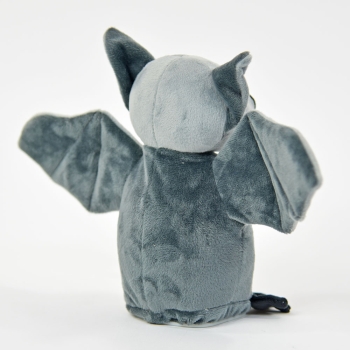 Kögler Laber-Fledermaus "Bob", plappert alles nach, inkl. Batterien,  9x32x18cm
