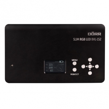 Dörr Slim RGB LED Videolicht BVL-152