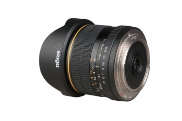 Dörr Fisheye Objektiv 8mm 1:3,5 für Canon EOS (APS-C)