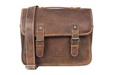 Alpenleder Leder Fototasche "Reporter" Wild Camel