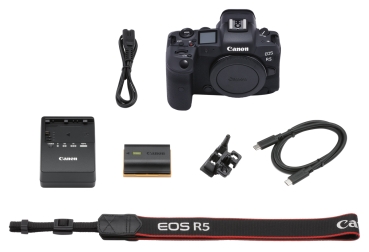 Canon EOS R5 + RF 4,0/24-105 mm L IS USM  / -300 € Sofort-Rabatt 4299 € Effektivpreis