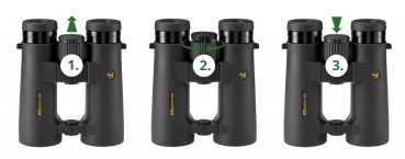 DDoptics Fernglas HDS 10x42 + Optikreiniger GRATIS