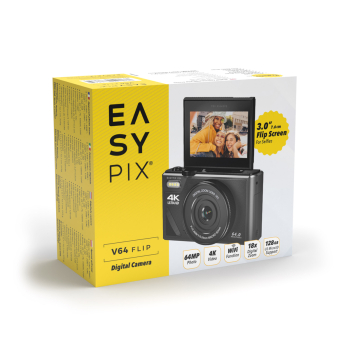 easypix V64 Flip Screen Digitalkamera