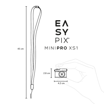 easypix MiniPro XS1 Miniatur Digitalkamera