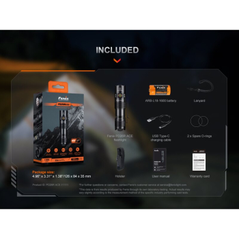 Fenix PD26R ACE LED Taschenlampe