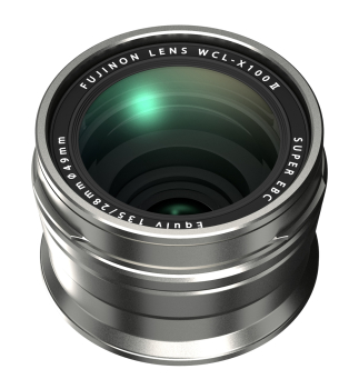 FUJIFILM WCL-X100II silber WW-Konverter für X100T, X100F, X100V/VI