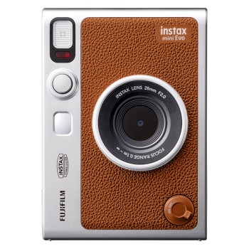 Fujifilm Instax Mini EVO braun Typ C hybride Sofortbildkamera