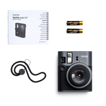 Fujifilm Instax Mini 41 PH EX D, schwarz Sofortbildkamera
